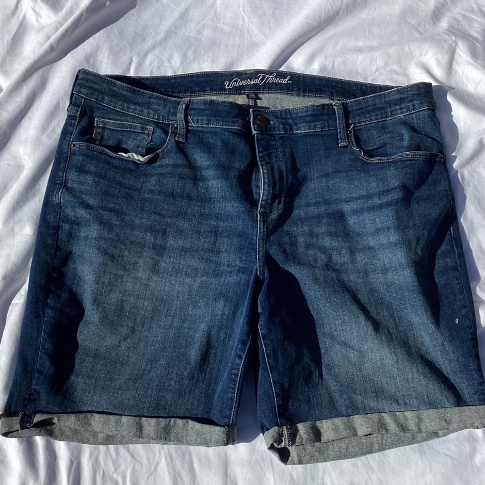 Universal Thread Dark Blue Jean Shorts